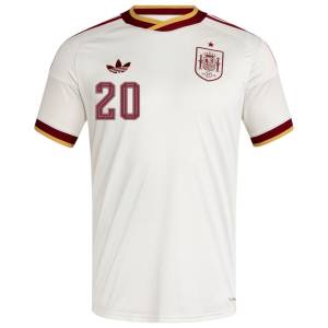 Maillot Espagne Exterieur 2026 2027 Pedri (3)