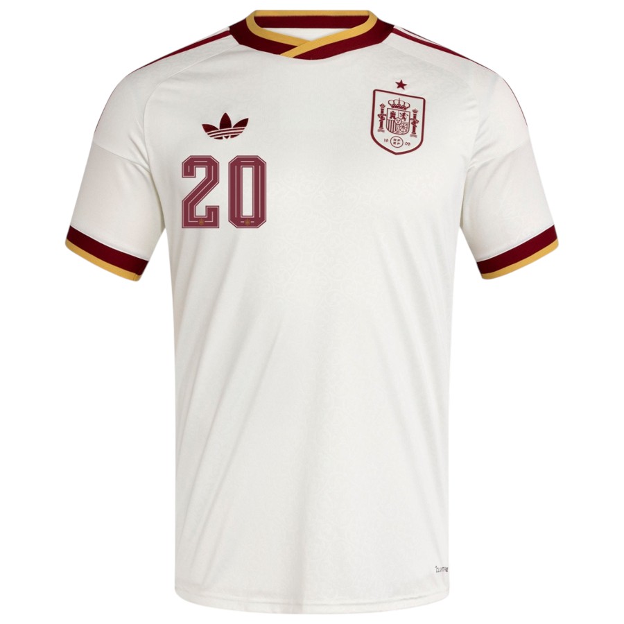 Maillot Espagne Exterieur 2026 2027 Pedri (3)