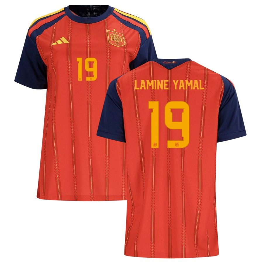 Maillot Espagne Femme Domicile 2026 2027 Lamine Yamal (1)