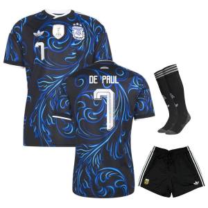 Maillot Kit Enfant Argentine Exterieur 2026 2027 De Paul