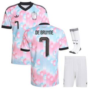 Maillot Kit Enfant Belgique Exterieur 2026 2027 De Bruyne