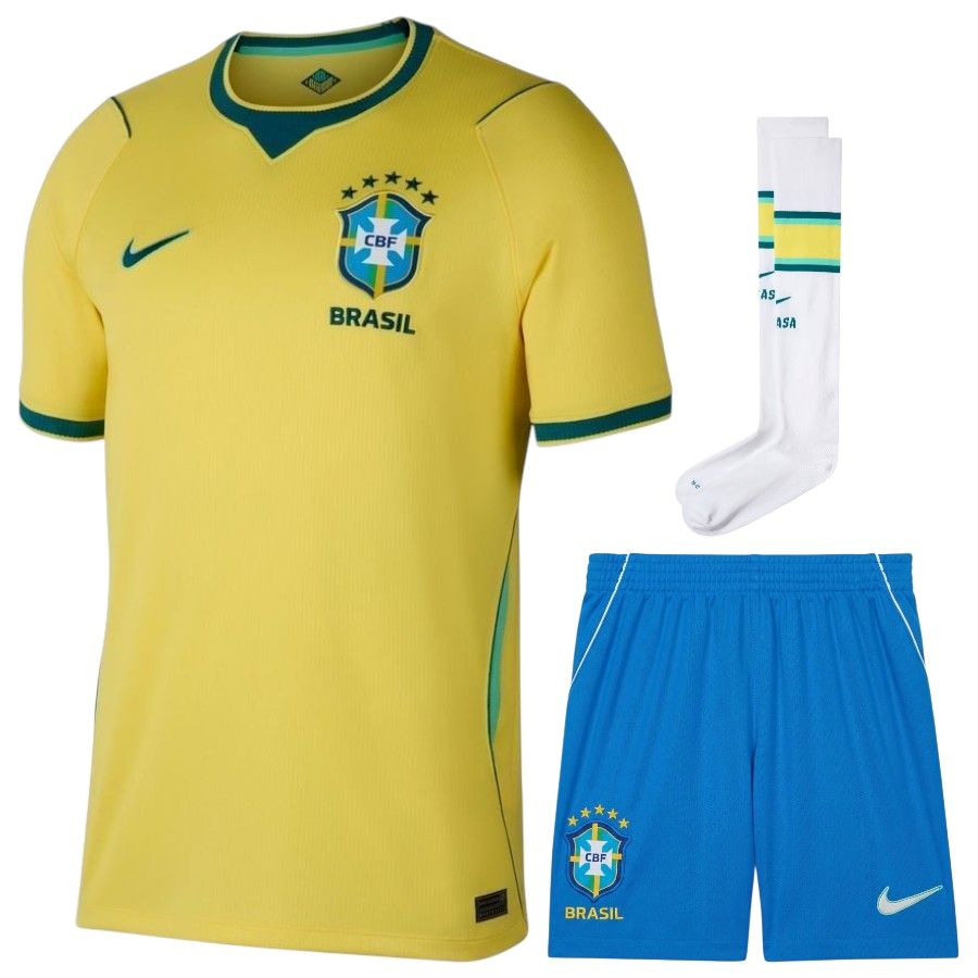 Maillot Kit Enfant Bresil Domicile 2026 2027