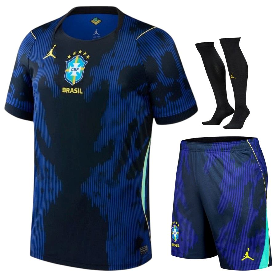 Maillot Kit Enfant Bresil Jordan Exterieur 2026 2027