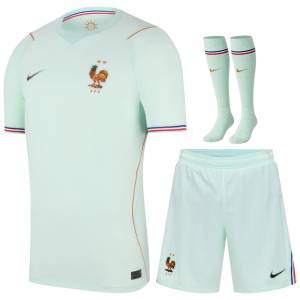 Maillot Kit Enfant Equipe de France Vert Coupe du Monde 2026