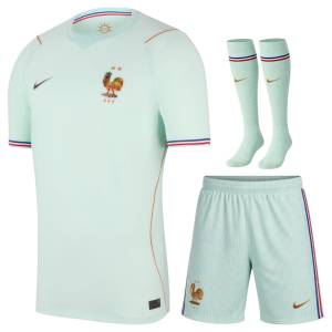 Maillot Kit Enfant Equipe de France Vert Coupe du Monde 2026