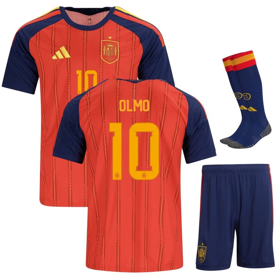 Maillot Kit Enfant Espagne Domicile 2026 2027 Olmo