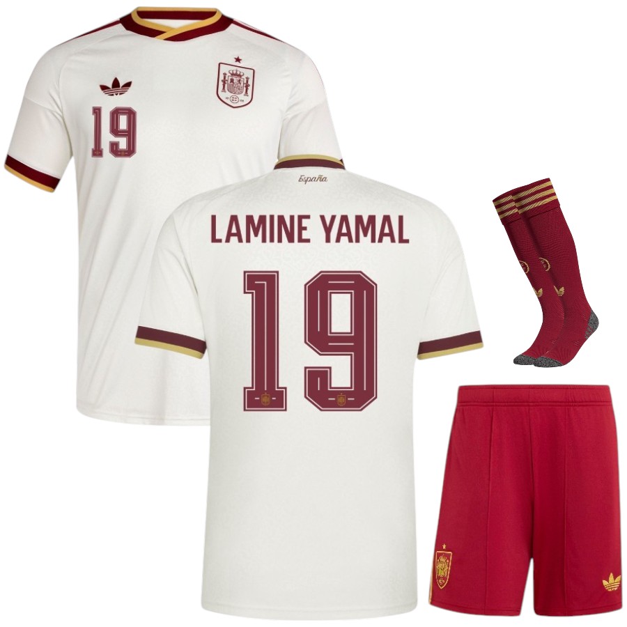 Maillot Kit Enfant Espagne Exterieur 2026 2027 Lamine Yamal