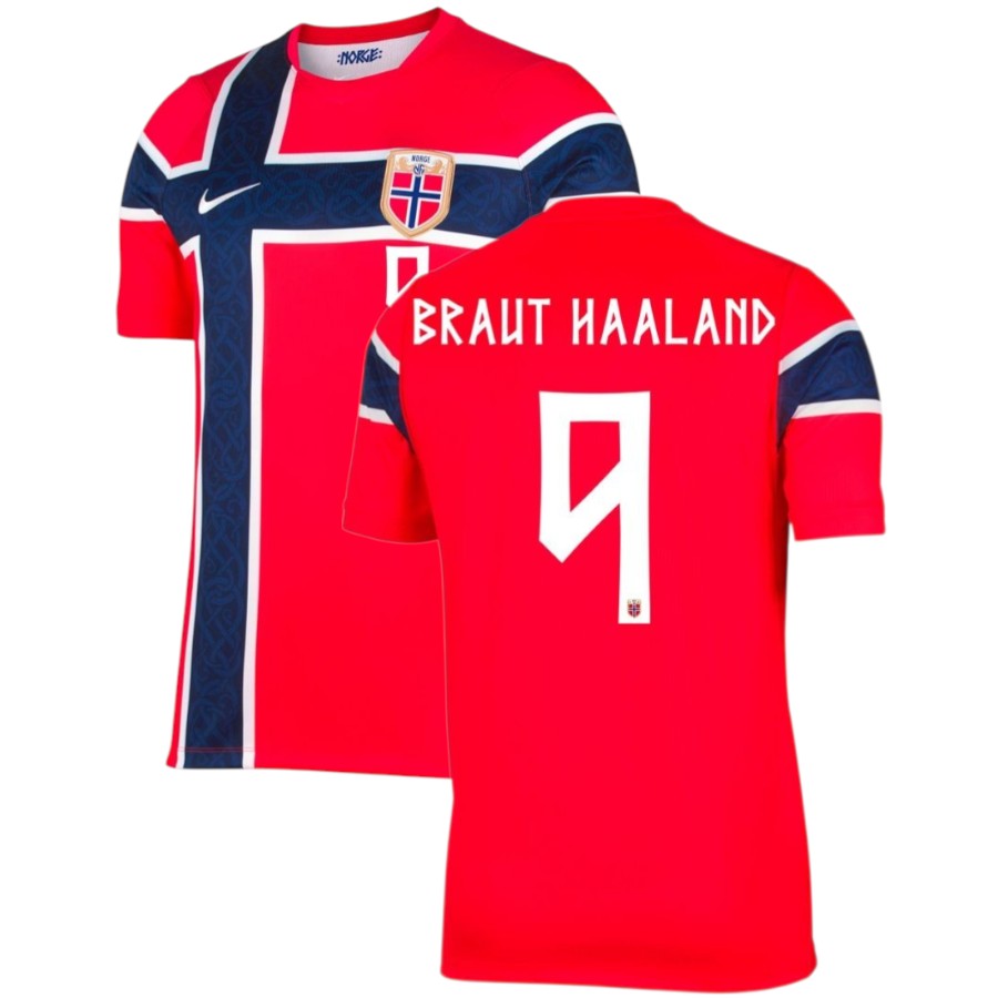 Maillot Norvège Domicile 2026 2027 Haaland (1)