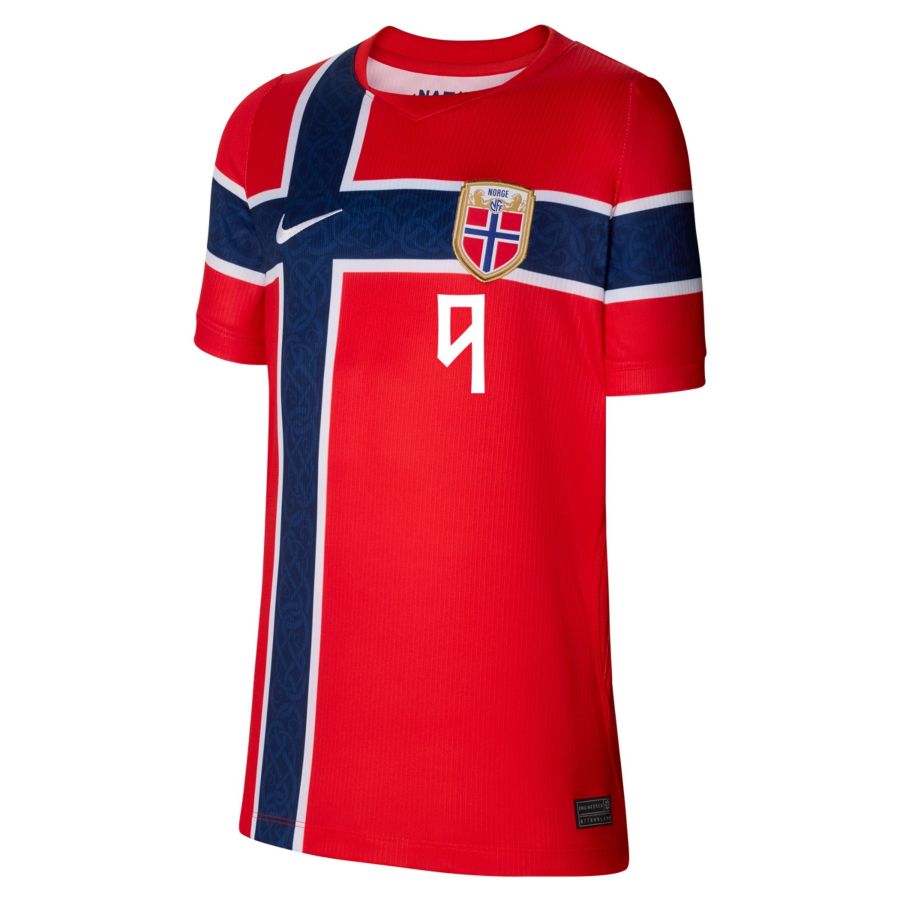 Maillot Norvège Enfant Domicile 2026 2027 Haaland (3)