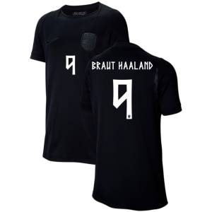 Maillot Norvège Enfant Exterieur 2026 2027 Haaland (1)
