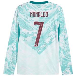 Maillot Portugal Exterieur 2026 2027 Ronaldo Manches Longues (2)