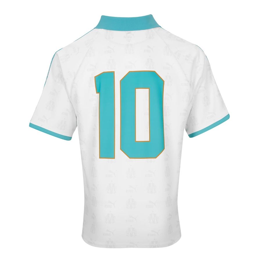 Maillot Rétro King OM Blanc (3)