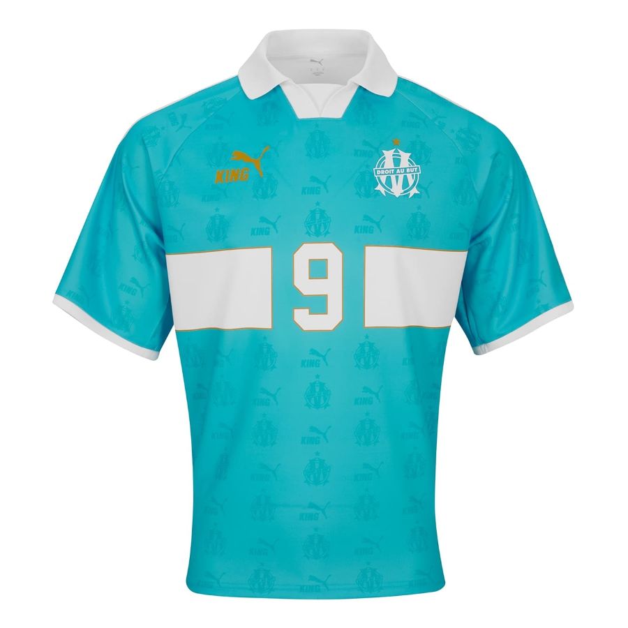 Maillot Rétro King OM Bleu (1)