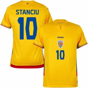 Maillot Roumanie Domicile 2026 2027 Stanciu (1)