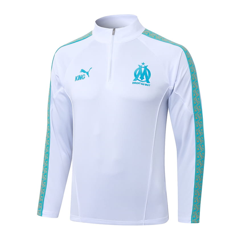 Survetement OM Training 2025 2026 Blanc (2)