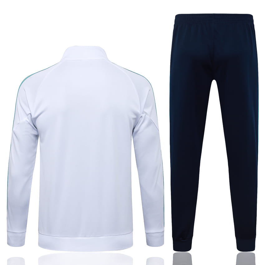 Survetement OM Veste 2025 2026 Blanc (2)