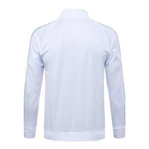Survetement OM Veste 2025 2026 Blanc (4)