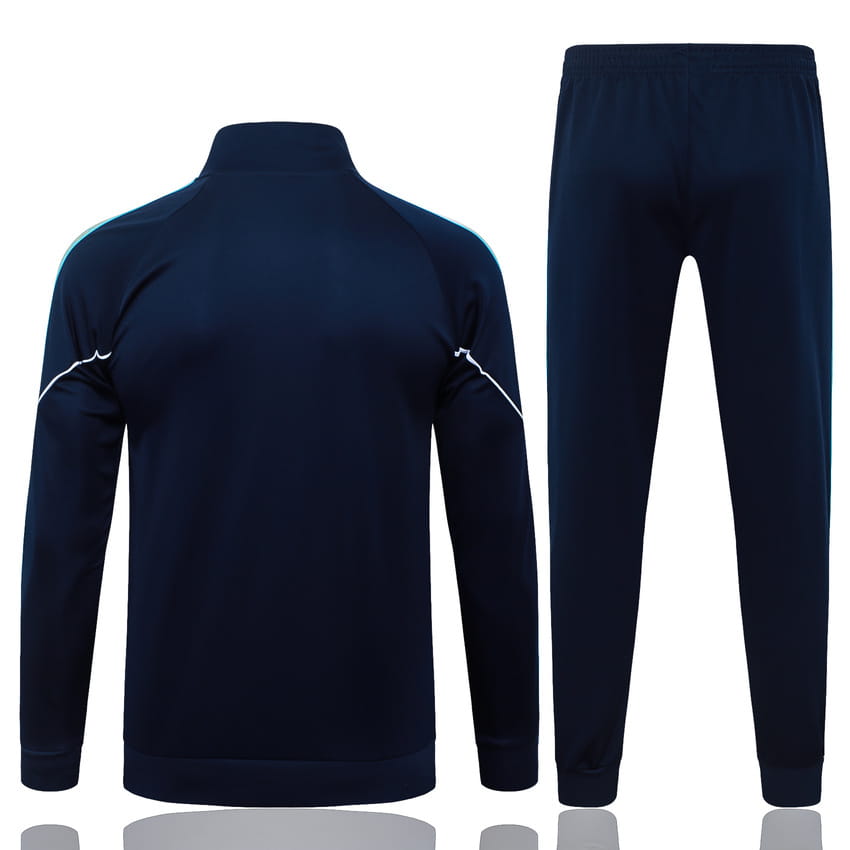 Survetement OM Veste 2025 2026 Bleu (2)