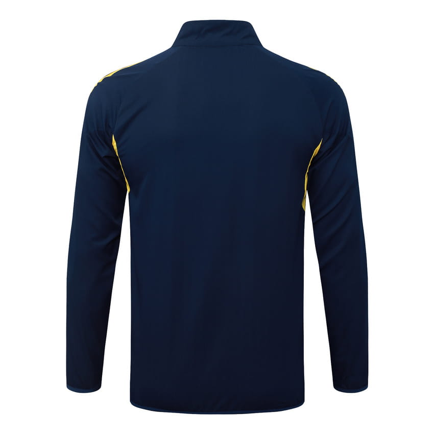 Survetement Real Madrid Veste 2025 2026 Bleu Jaune (3)