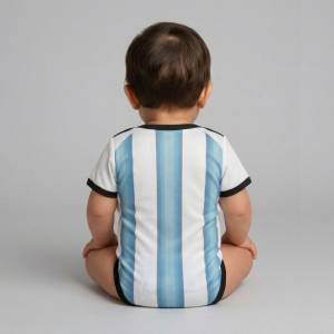 Body Bébé Argentine Domicile Coupe du Monde 2026 (2)