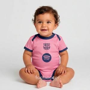 Body Bébé Barca Rose 2025 2026 (1)
