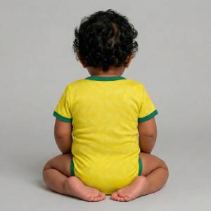 Body Bébé Brésil Domicile Coupe du Monde 2026 (2)