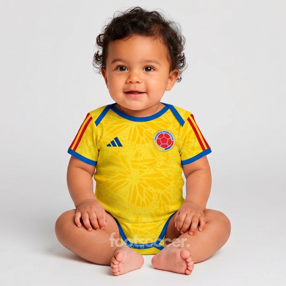 Baby Bodysuit Colombia Home World Cup 2026 (1)