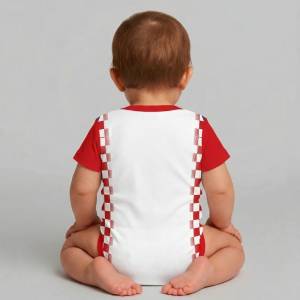 Body Bébé Croatie Domicile Coupe du Monde 2026 (2)