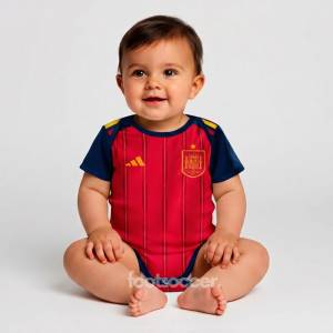 Body Bébé Espagne Domicile Coupe du Monde 2026 (1)