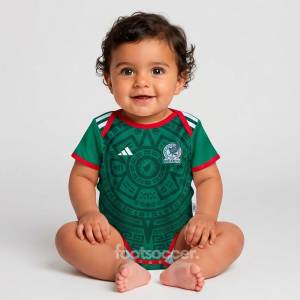 Body Bébé Mexique Domicile Coupe du Monde 2026 (1)