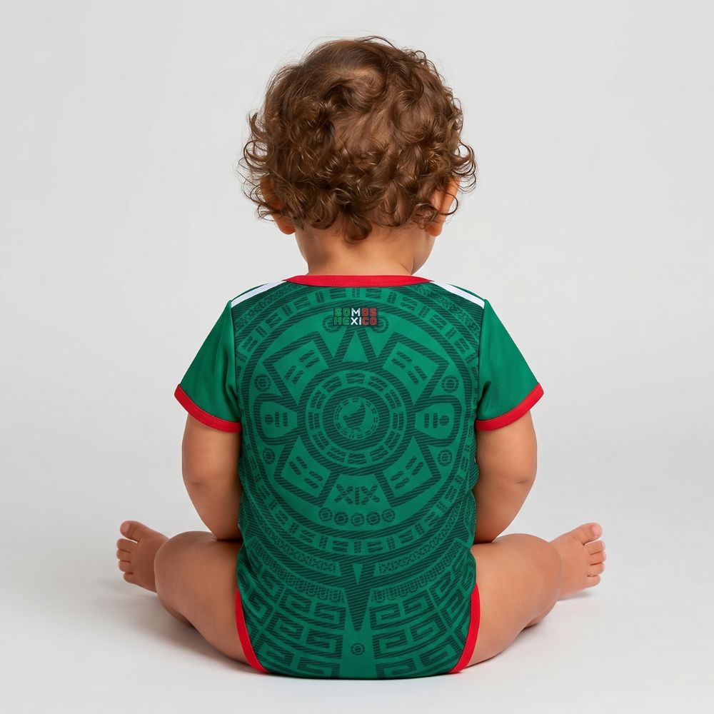 Body Bébé Mexique Domicile Coupe du Monde 2026 (2)