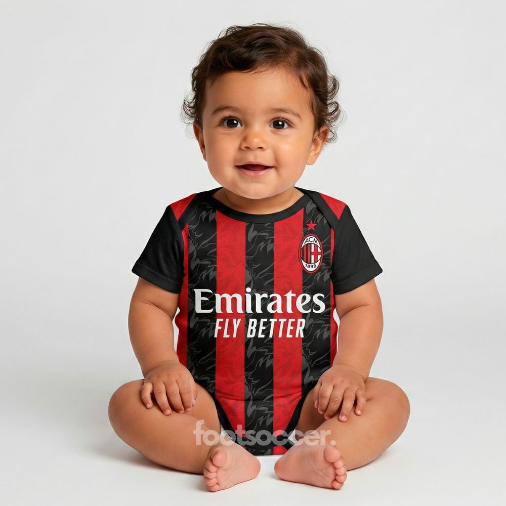 Body Bébé Milan AC Domicile 2025 2026 (1)
