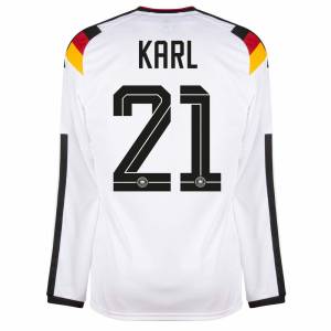 Maillot Allemagne Domicile 2026 2027 Manches Longues Karl (3)