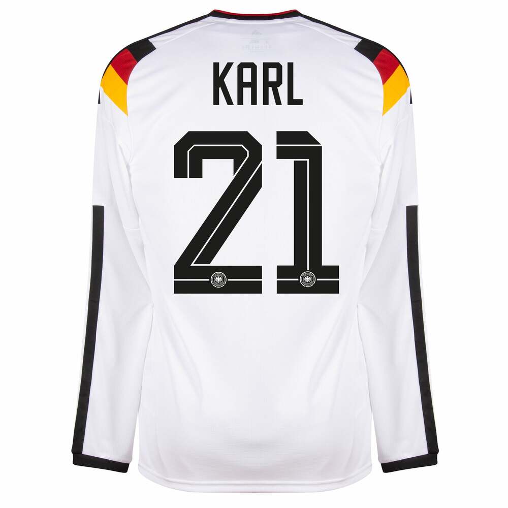 Maillot Allemagne Domicile 2026 2027 Manches Longues Karl (3)