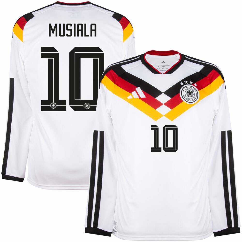 Maillot Allemagne Domicile 2026 2027 Manches Longues Musiala (1)