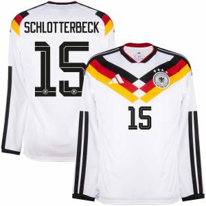 Maillot Allemagne Domicile 2026 2027 Manches Longues Schlotterbeck