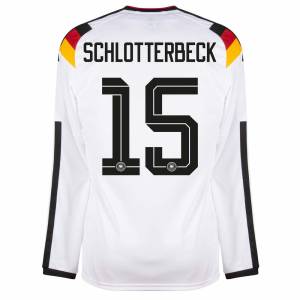 Maillot Allemagne Domicile 2026 2027 Manches Longues Schlotterbeck (3)