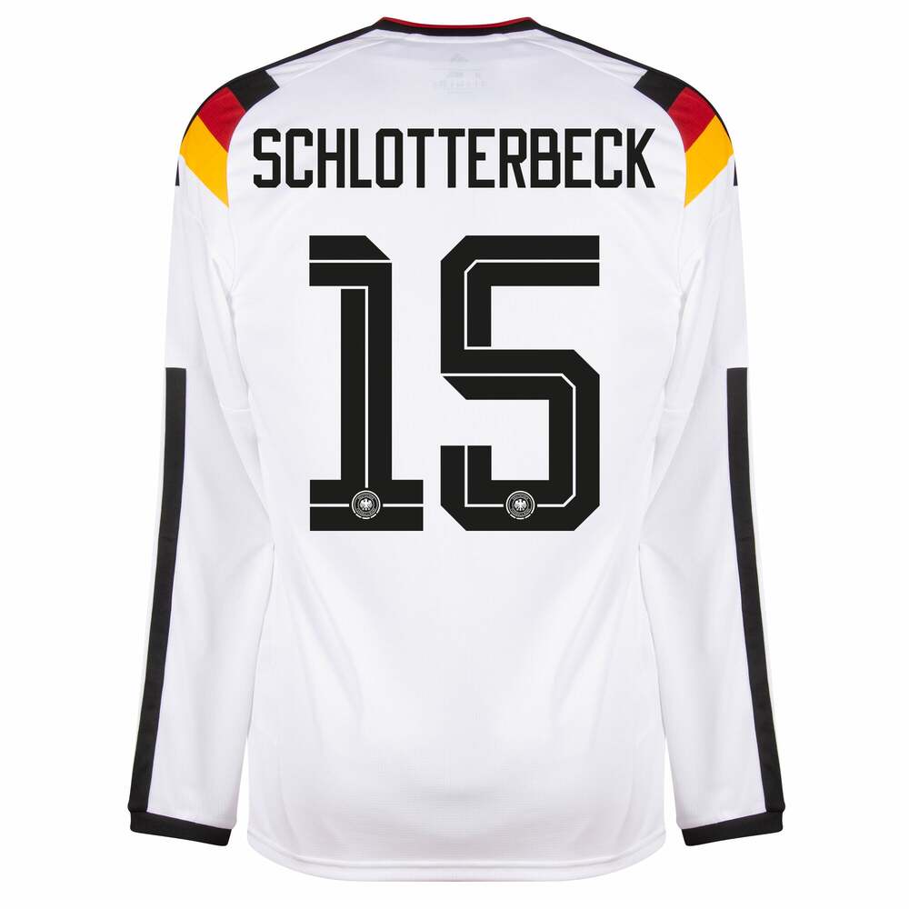 Maillot Allemagne Domicile 2026 2027 Manches Longues Schlotterbeck (3)