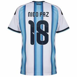 Maillot Argentine Domicile 2026 2027 Nico Paz (3)