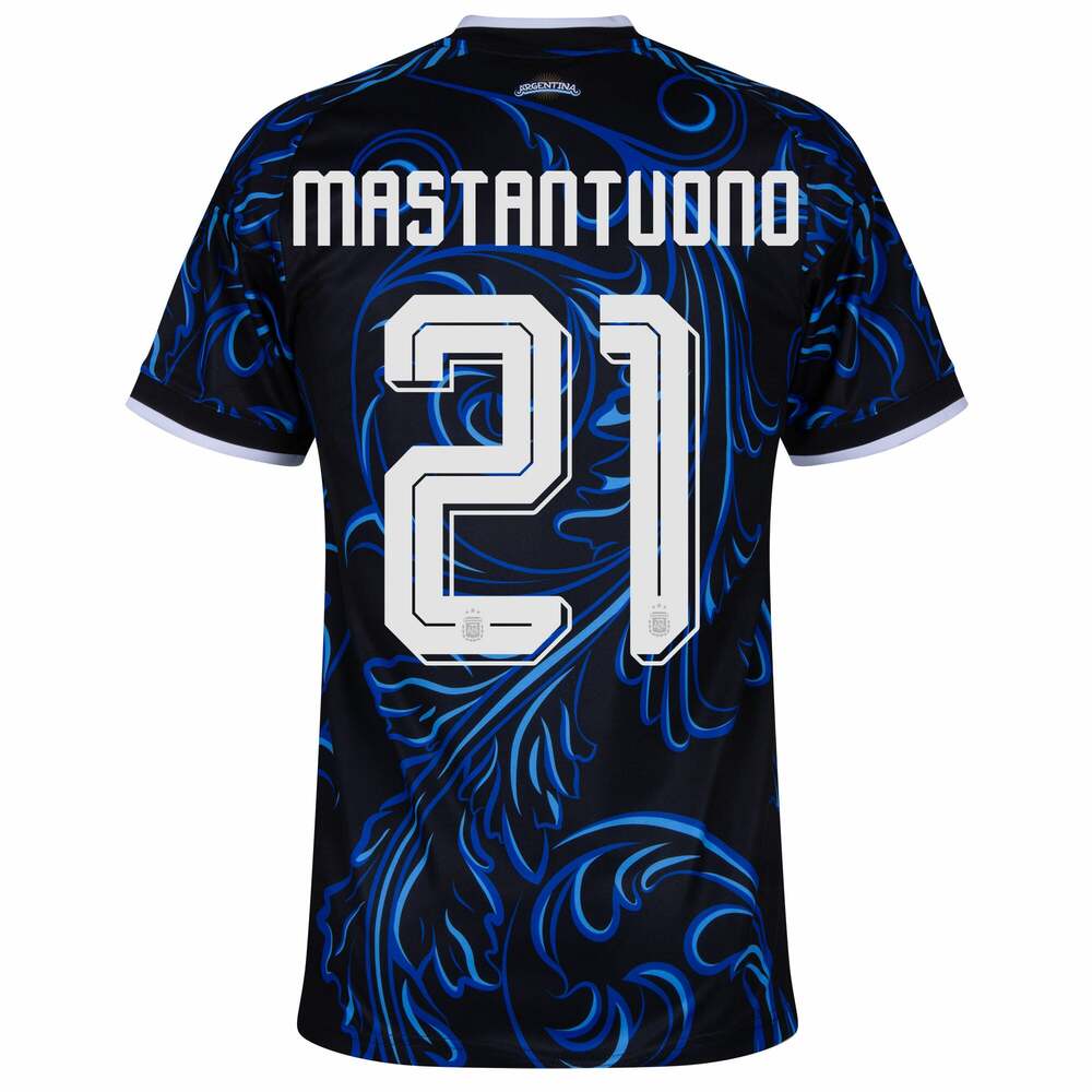 Maillot Argentine Exterieur 2026 2027 Mastanuono (2)