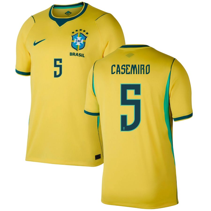 Maillot Bresil Domicile 2026 2027 Casemiro (1)