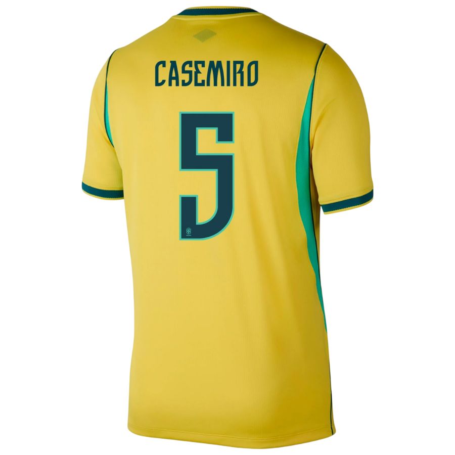 Maillot Bresil Domicile 2026 2027 Casemiro (2)