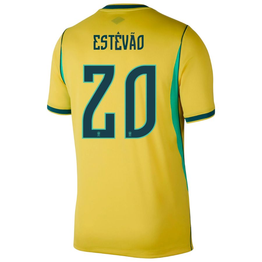 Maillot Bresil Domicile 2026 2027 Estevao (2)