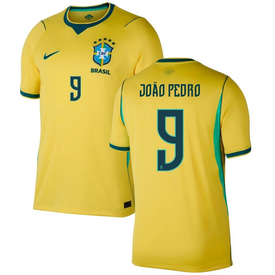 Maillot Bresil Domicile 2026 2027 Joao Pedro (1)