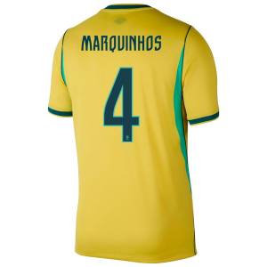 Maillot Bresil Domicile 2026 2027 Marquinhos (2)