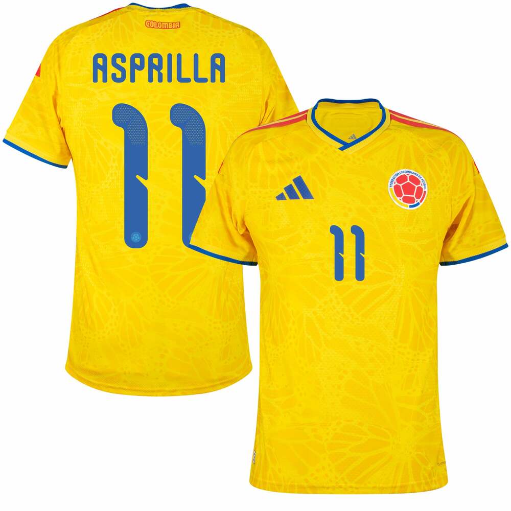 Maillot Colombie Domicile 2026 2027 Asprilla (1)