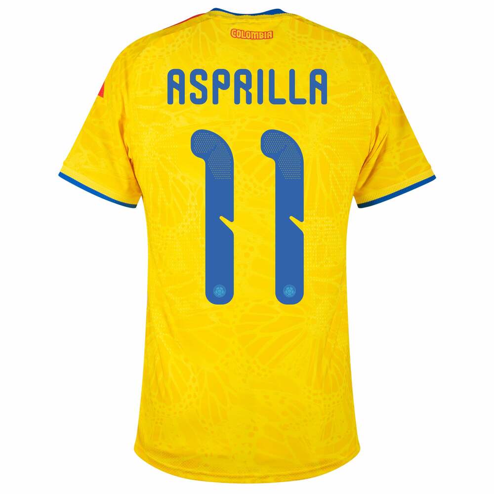 Maillot Colombie Domicile 2026 2027 Asprilla (2)