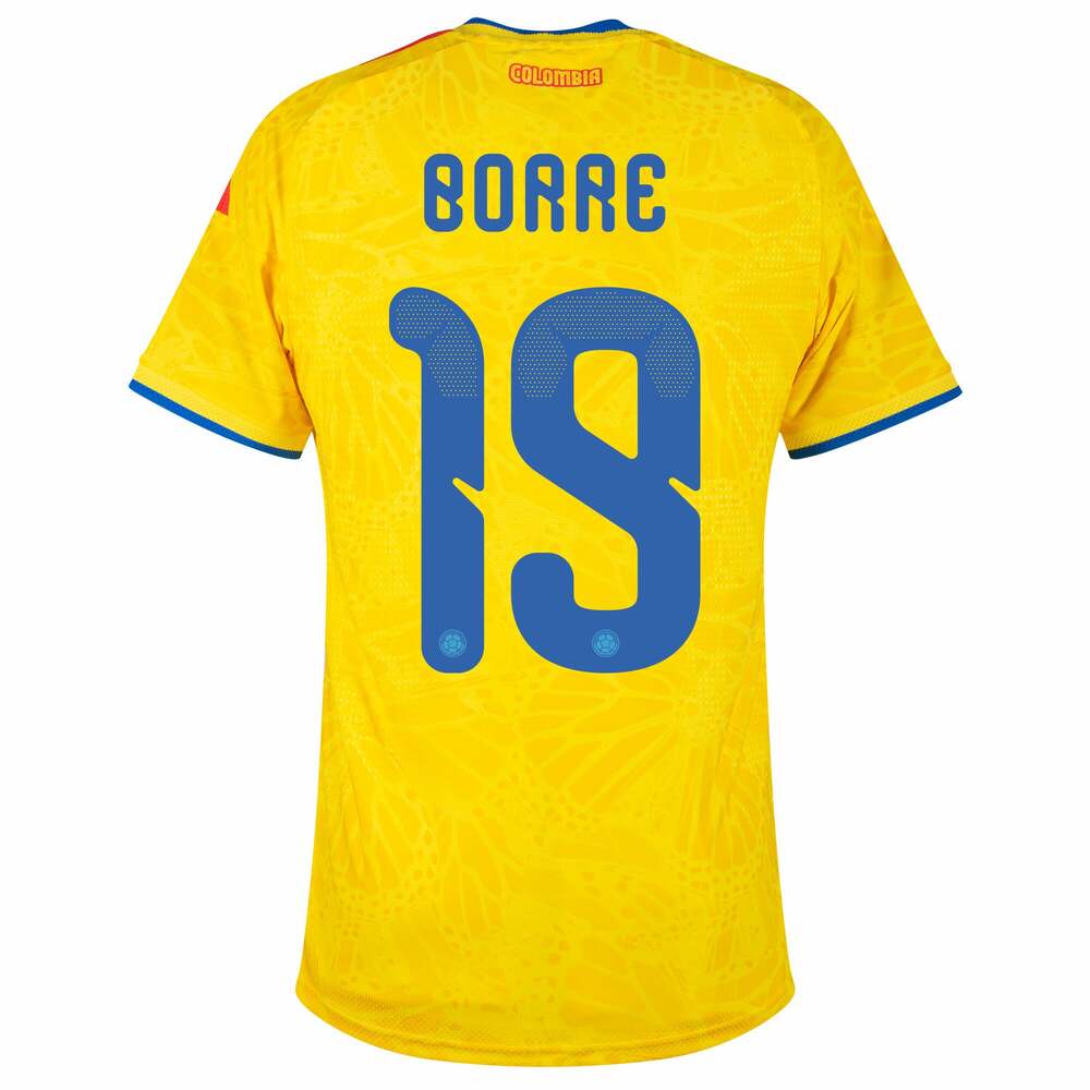 Maillot Colombie Domicile 2026 2027 Borre (3)