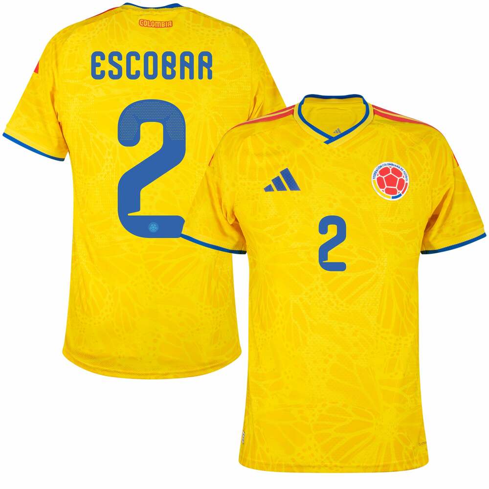Maillot Colombie Domicile 2026 2027 Escobar (1)