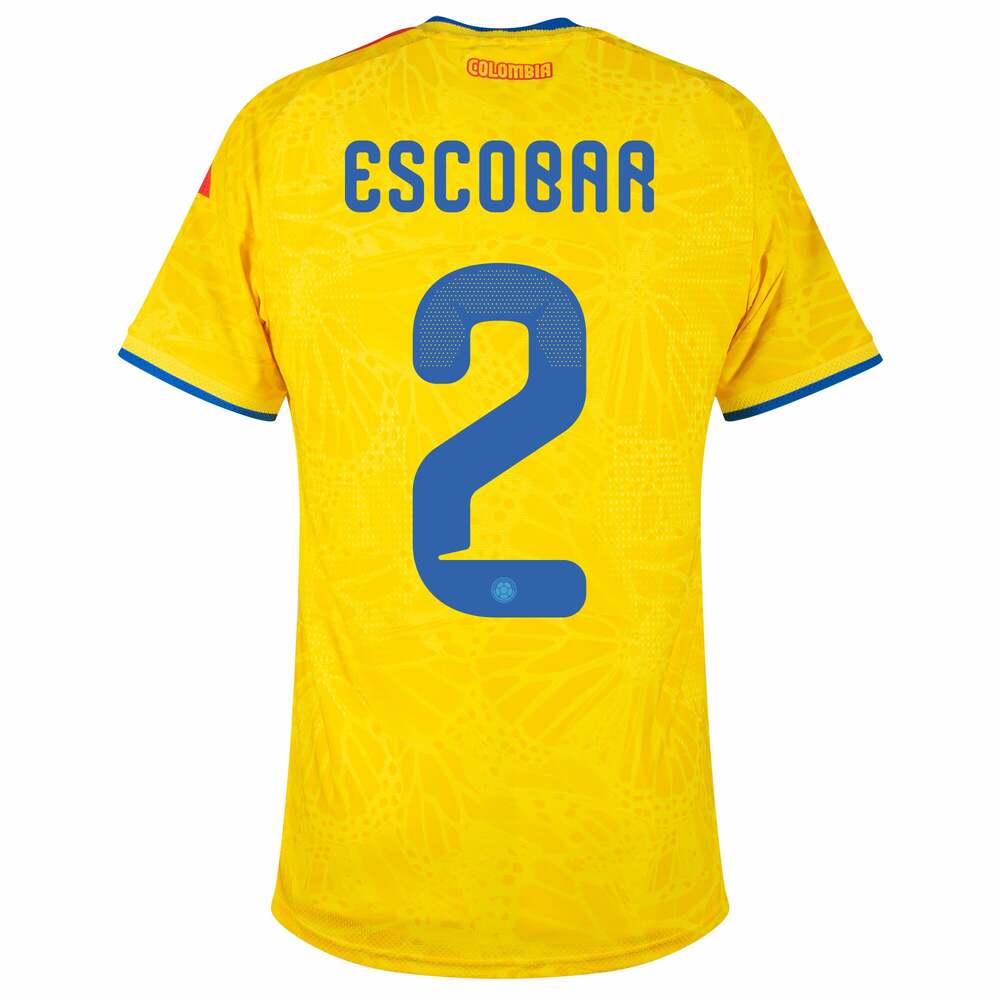 Maillot Colombie Domicile 2026 2027 Escobar (2)